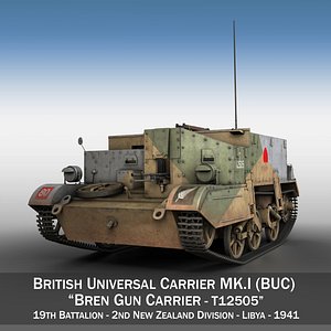 Bren Gun Carrier MK.I - BUC - T12505