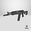 AK-202 Assault Rifle Kalashnikov 200 Series 3D