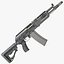 AK-202 Assault Rifle Kalashnikov 200 Series 3D