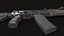 AK-202 Assault Rifle Kalashnikov 200 Series 3D