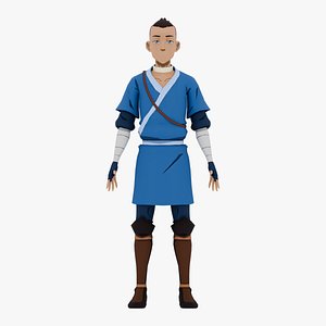 Sokka - Avatar 3D model