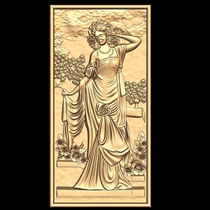 3d model door stl cnc