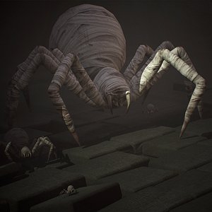 Spider mummy 3D