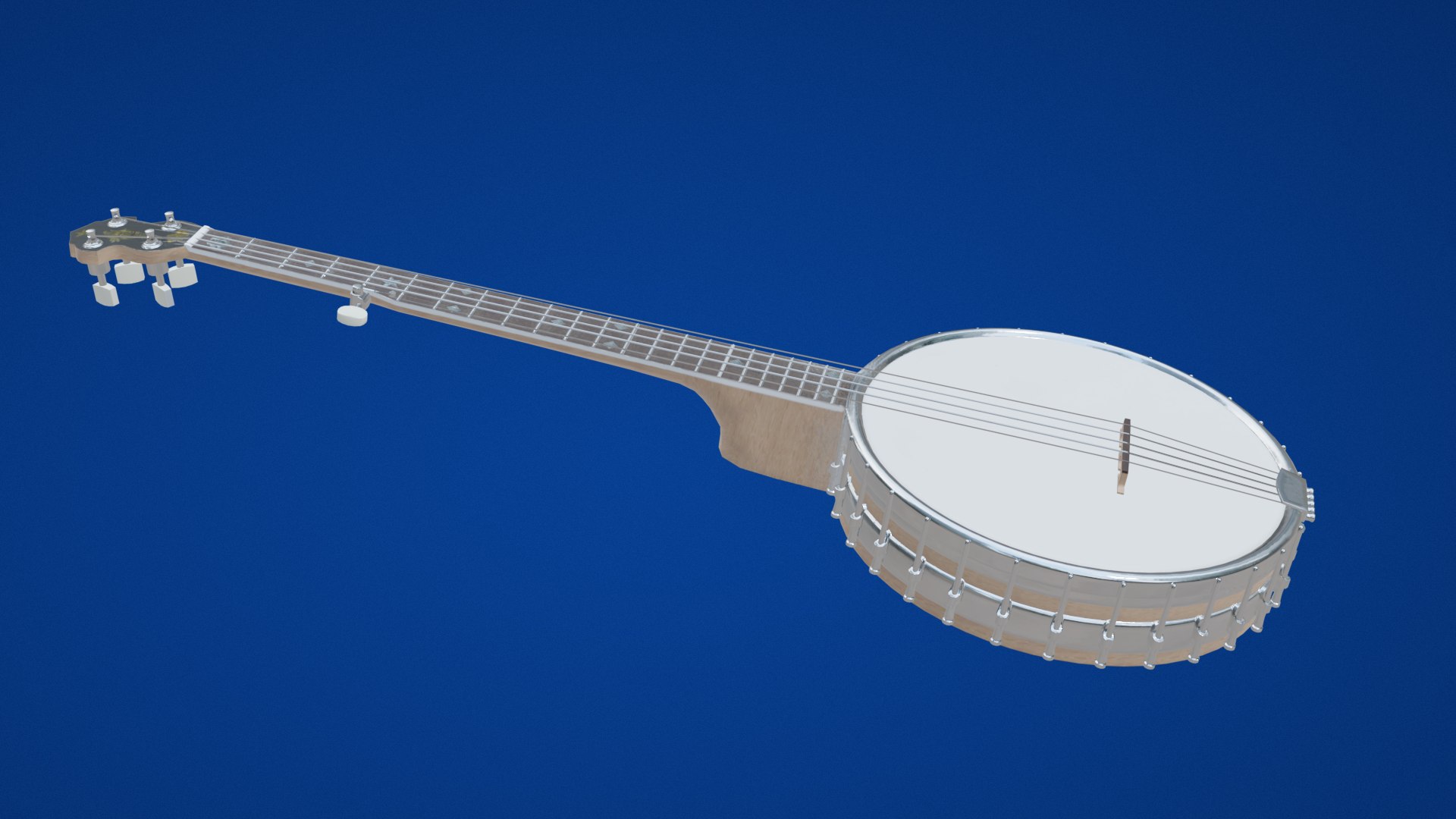 Banjo 3D - TurboSquid 1997589