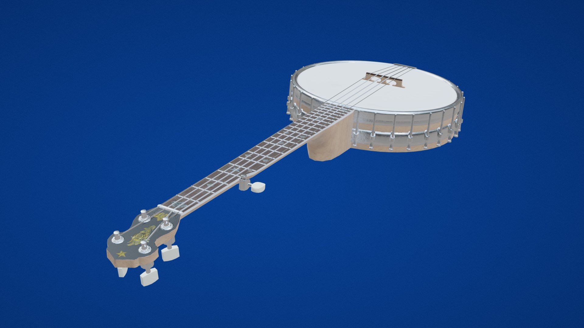 Banjo 3D - TurboSquid 1997589