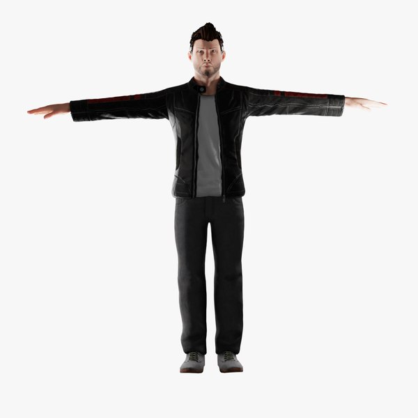 male character 3D model