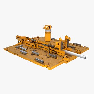 Generic Rusted Subsea Hub PLET