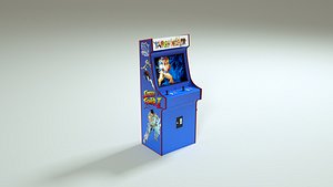 arcade game 3D model