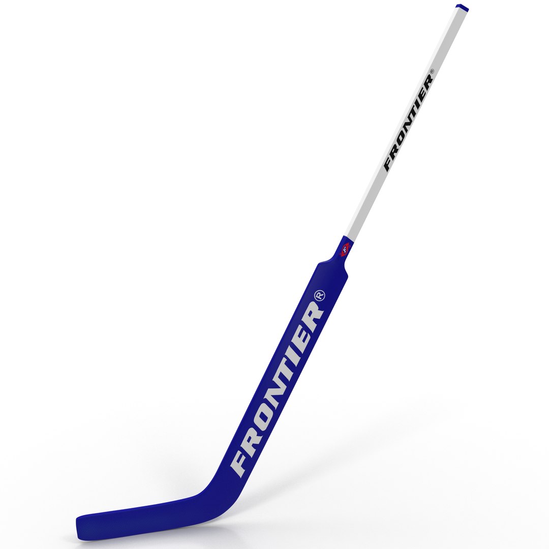 Goalie Hockey Stick Frontier 3D Model 3D model preview