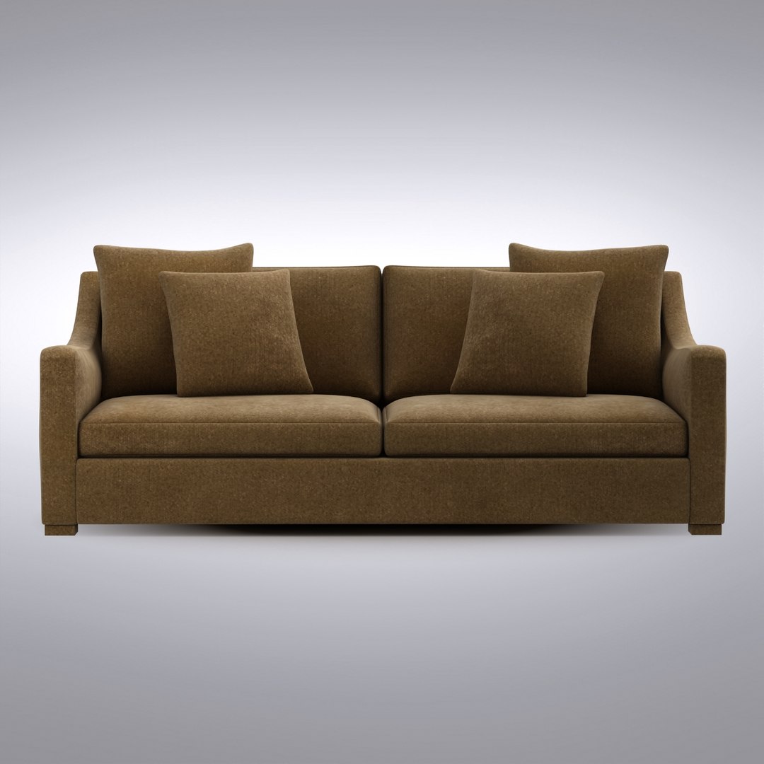 crate barrel verano 3d max