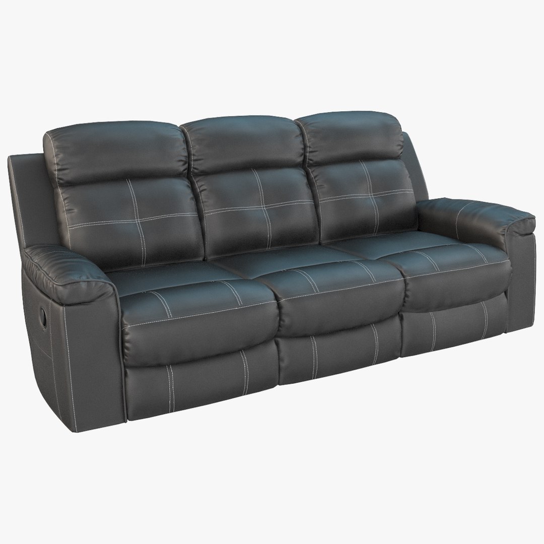 Jesolo dark deals gray reclining sofa