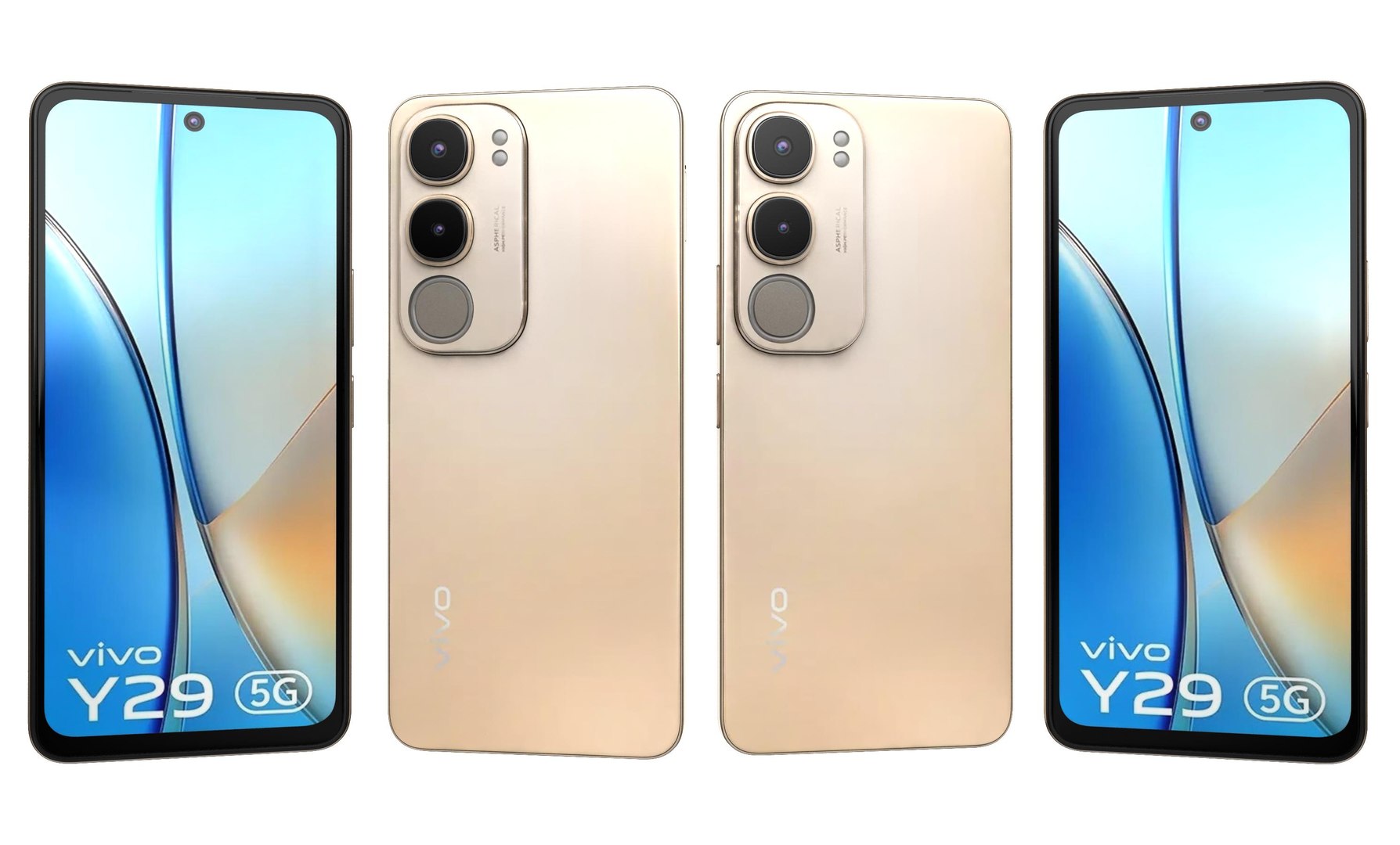 3D Vivo Y29 All Colors Model - TurboSquid 2397043
