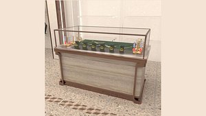 Jewellery Table 3D model
