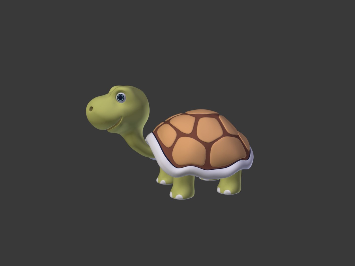 Cartoon Turtle 3D Model - TurboSquid 1960664