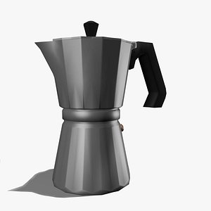 Cafetera Italiana Bialetti - Free 3D Model by FRotondi