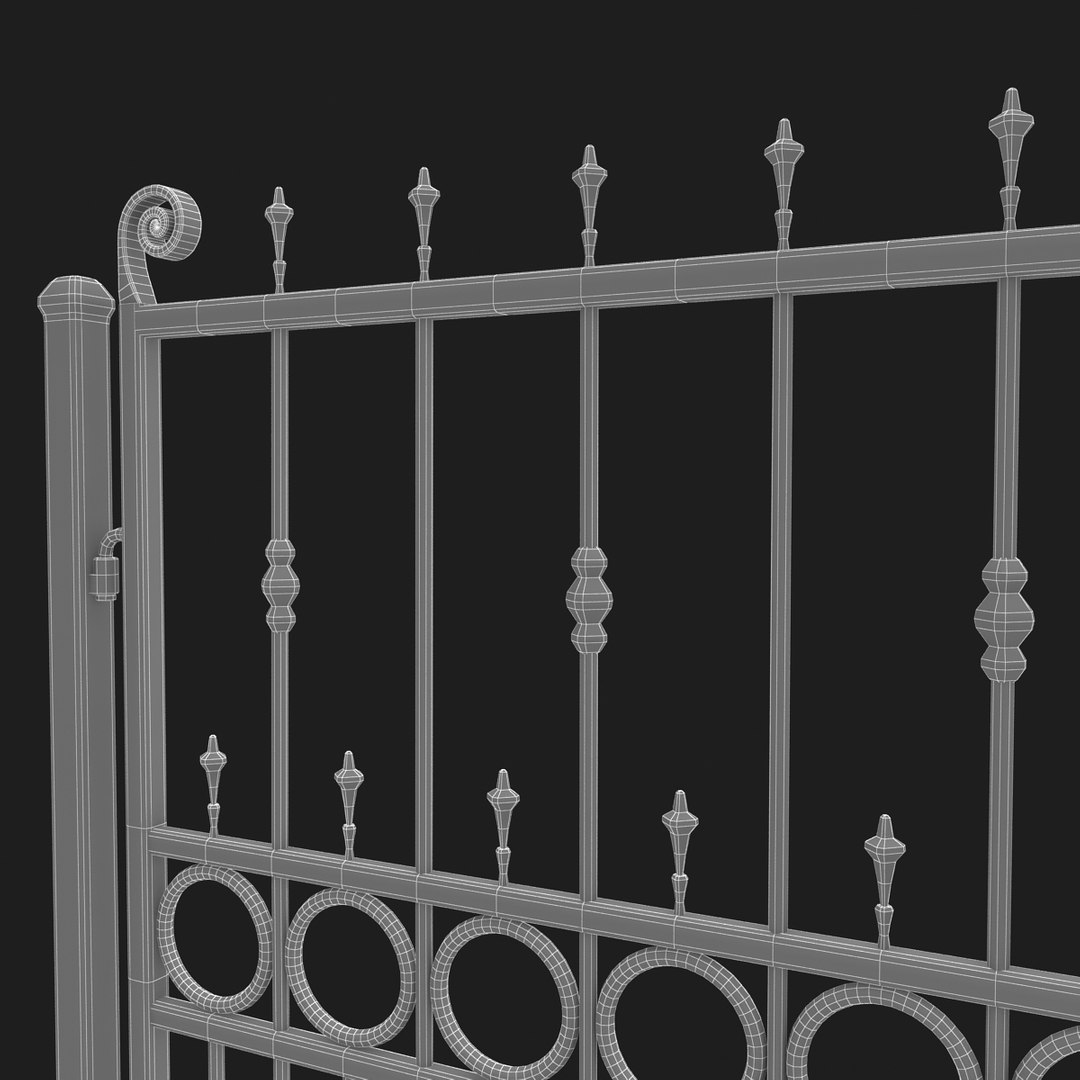 3D Gates 2 - TurboSquid 1232516