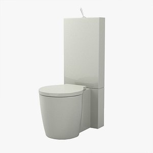 Starck 1 Toilet close-coupled