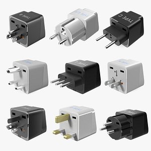 Electrical Plug Adapters Collection 6