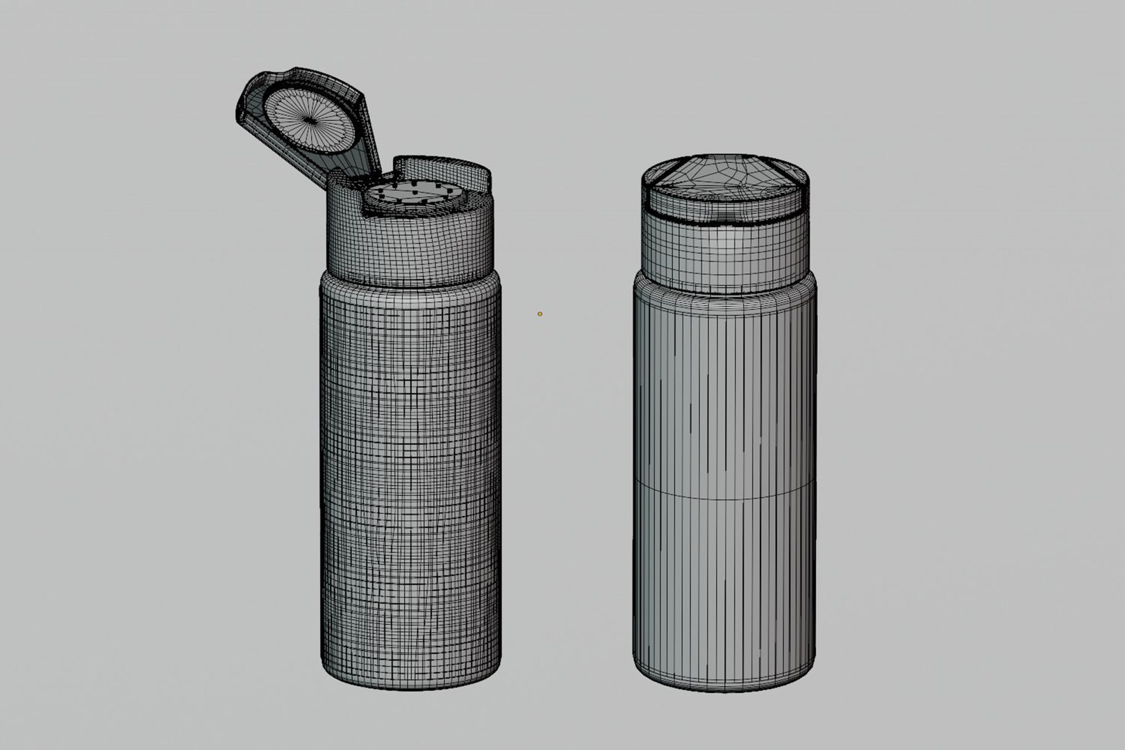 Powder Shaker Bottle 3D Model - TurboSquid 2641817
