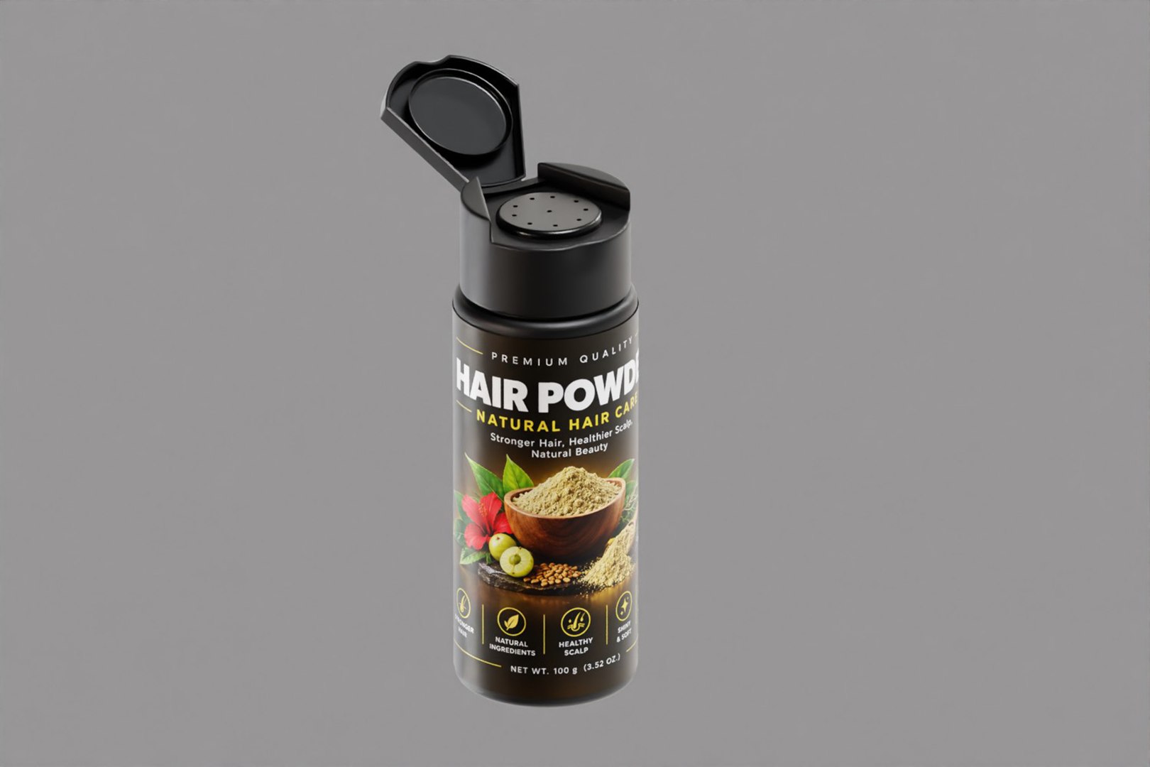 Powder Shaker Bottle 3D Model - TurboSquid 2641817