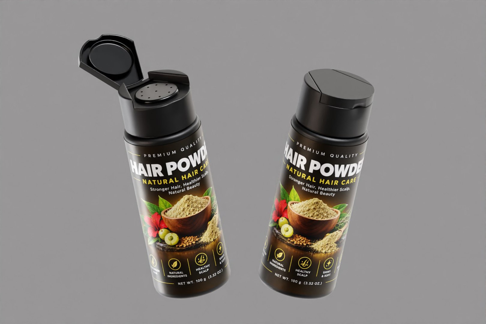 Powder Shaker Bottle 3D Model - TurboSquid 2641817