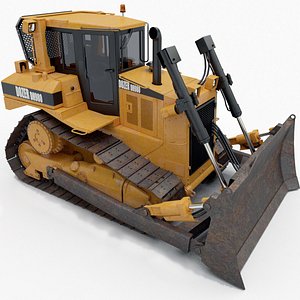 DOZER DH980 rigged 3D model