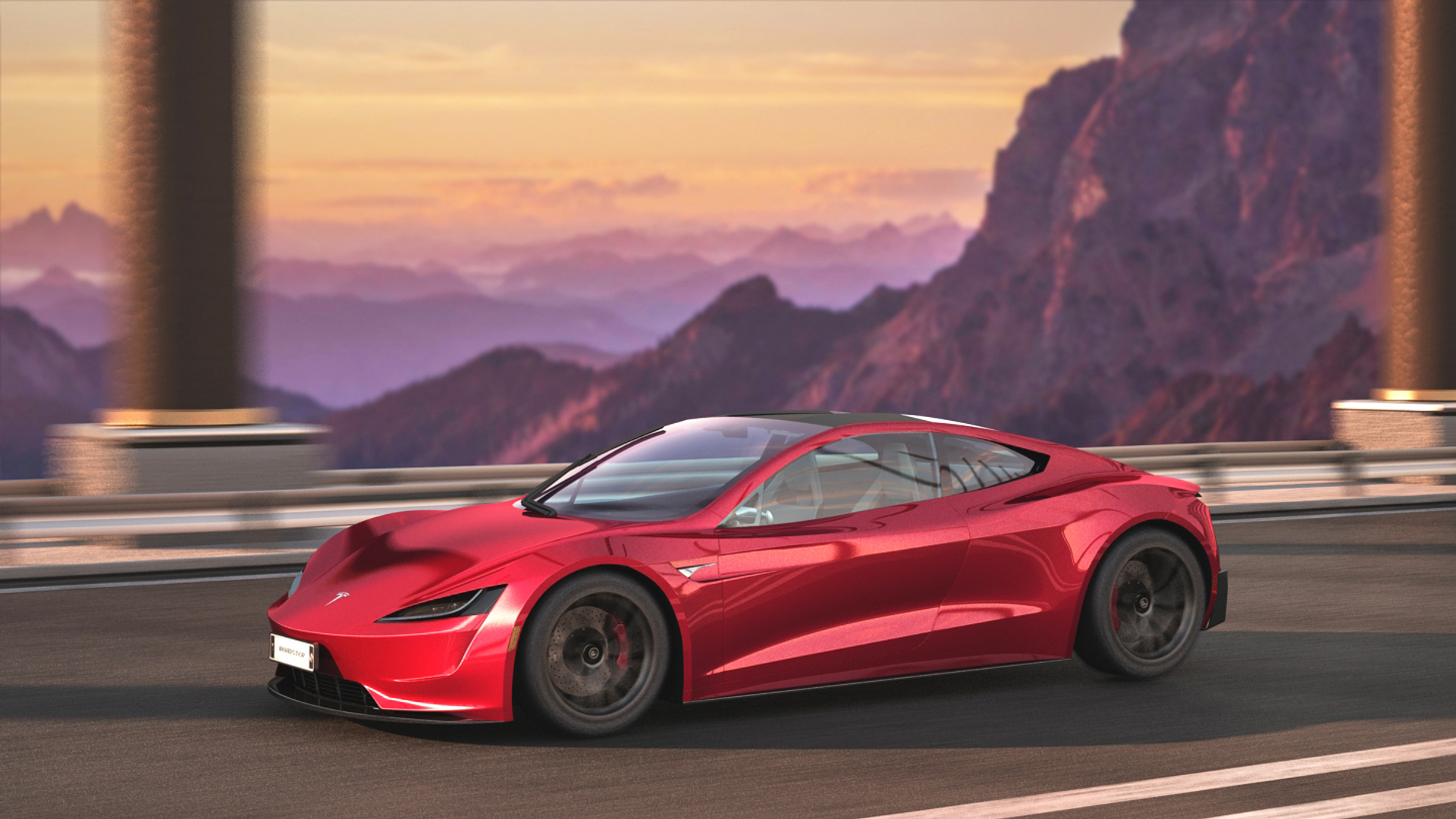 3D Model Tesla Roadster 2020 - TurboSquid 1377280
