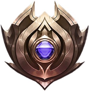 3D model League of Legends LOL copper badge rank