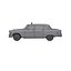 New York Retro Taxi Cab 3D model