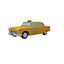 New York Retro Taxi Cab 3D model