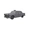 New York Retro Taxi Cab 3D model