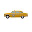 New York Retro Taxi Cab 3D model