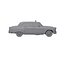 New York Retro Taxi Cab 3D model