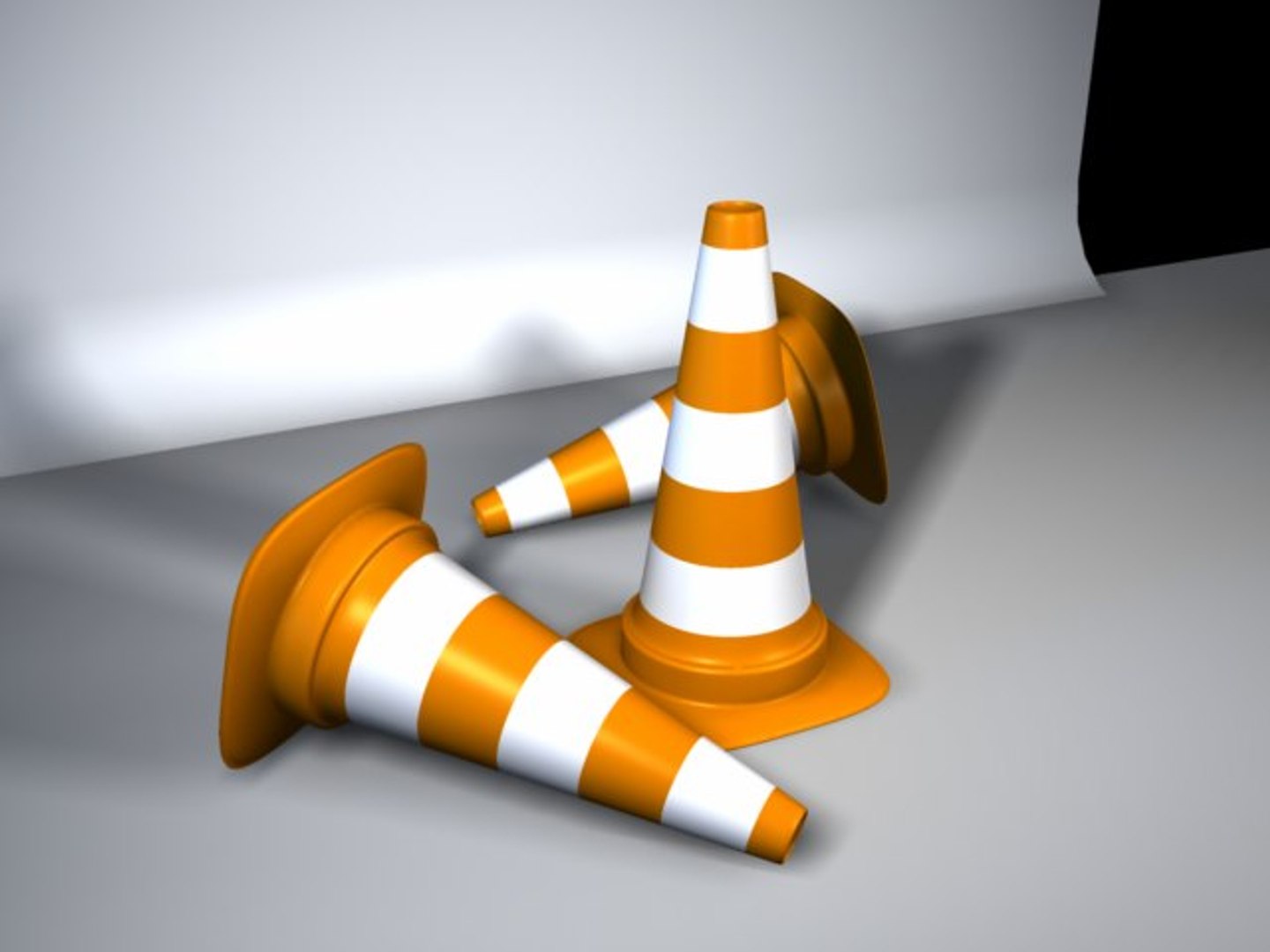 3ds max cones