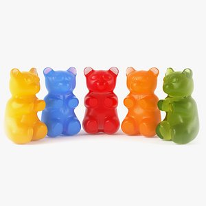 3d 3ds gummy bears