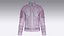 Men High Neck Chest Panel Full-Zip Jacket
