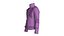Men High Neck Chest Panel Full-Zip Jacket
