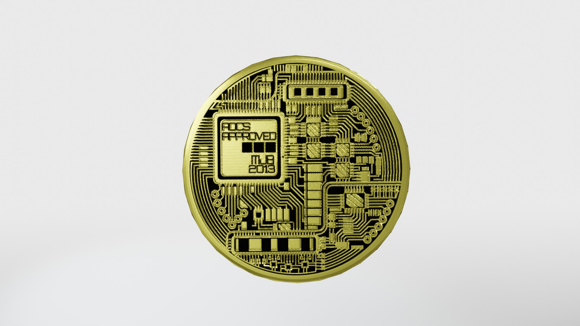 Lowpoly bitcoin model model - TurboSquid 1734437