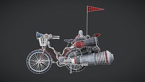Bicycle Rocket Bike