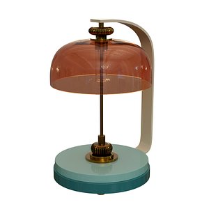 3D Mid-century Table Lamp
