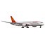 보잉 787-8 Air India 3D 모델
