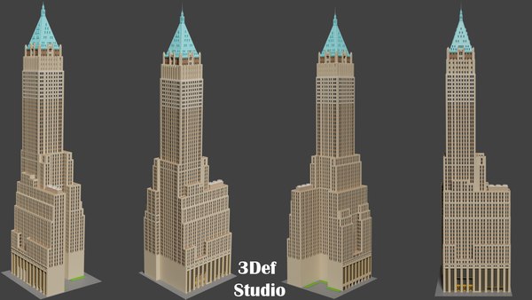 3D NewYork SkyScrapers model - TurboSquid 2047269