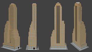 3D NewYork SkyScrapers model