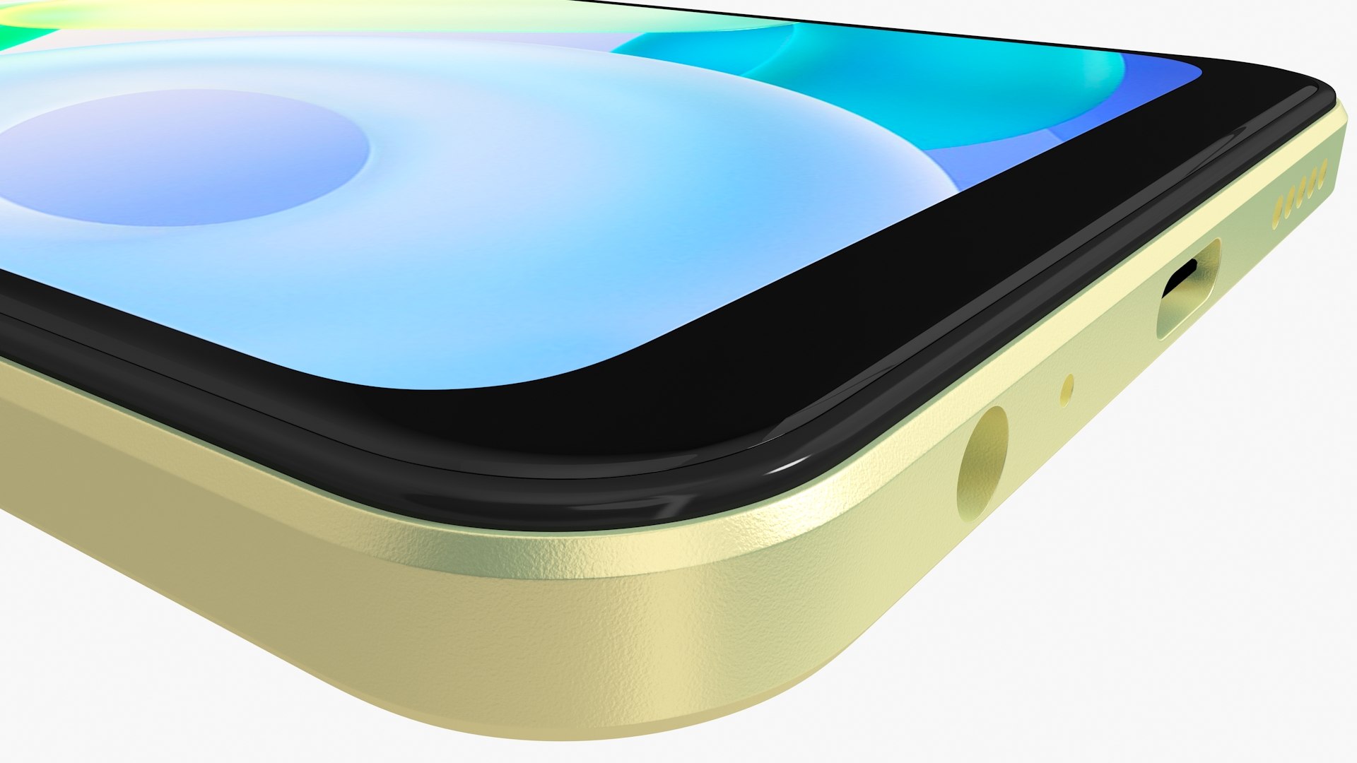 3D Model Vivo Y16 Gold - TurboSquid 2019621