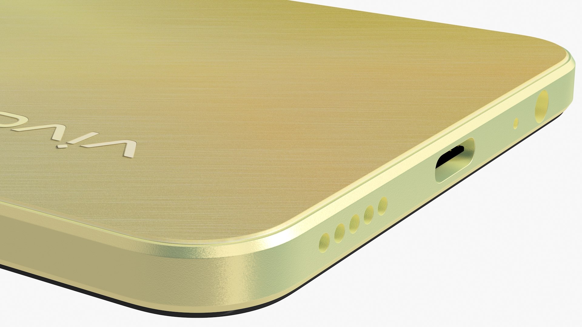 3D Model Vivo Y16 Gold - TurboSquid 2019621