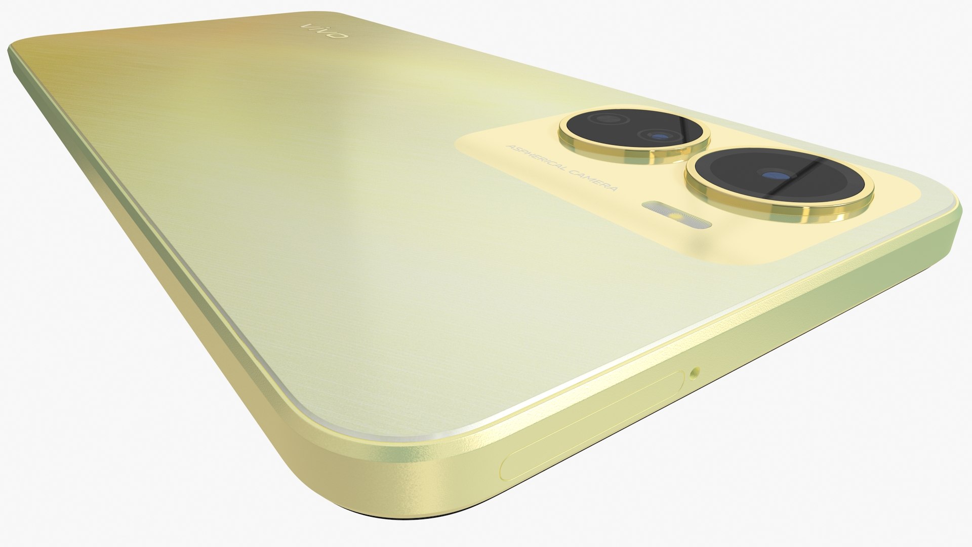 3D Model Vivo Y16 Gold - TurboSquid 2019621