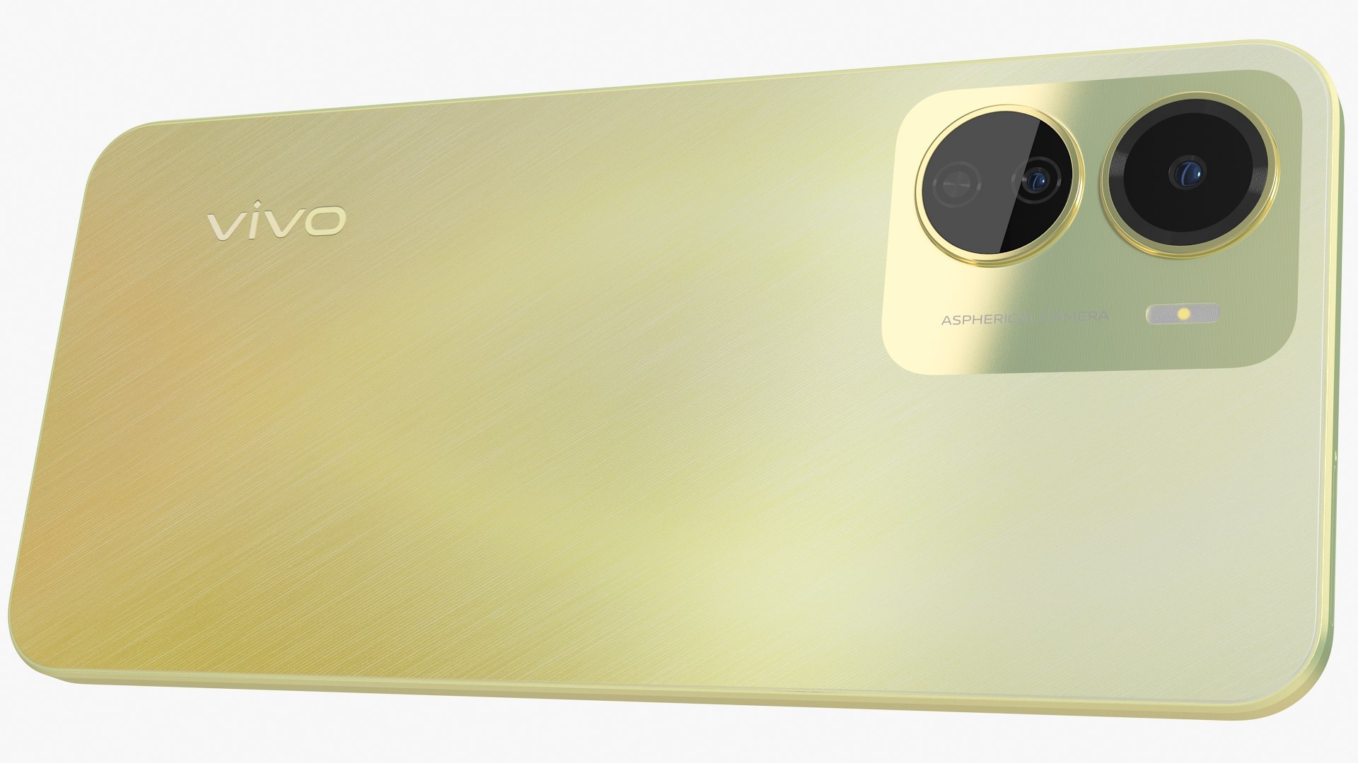 3D Model Vivo Y16 Gold - TurboSquid 2019621