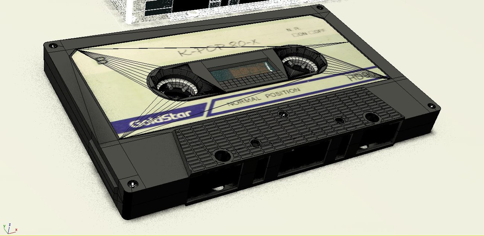 3D Music Cassette Model - TurboSquid 1168244