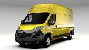 citroen relay van l3h3 3d model