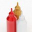Bouteilles de sauce